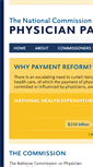 Mobile Screenshot of physicianpaymentcommission.org